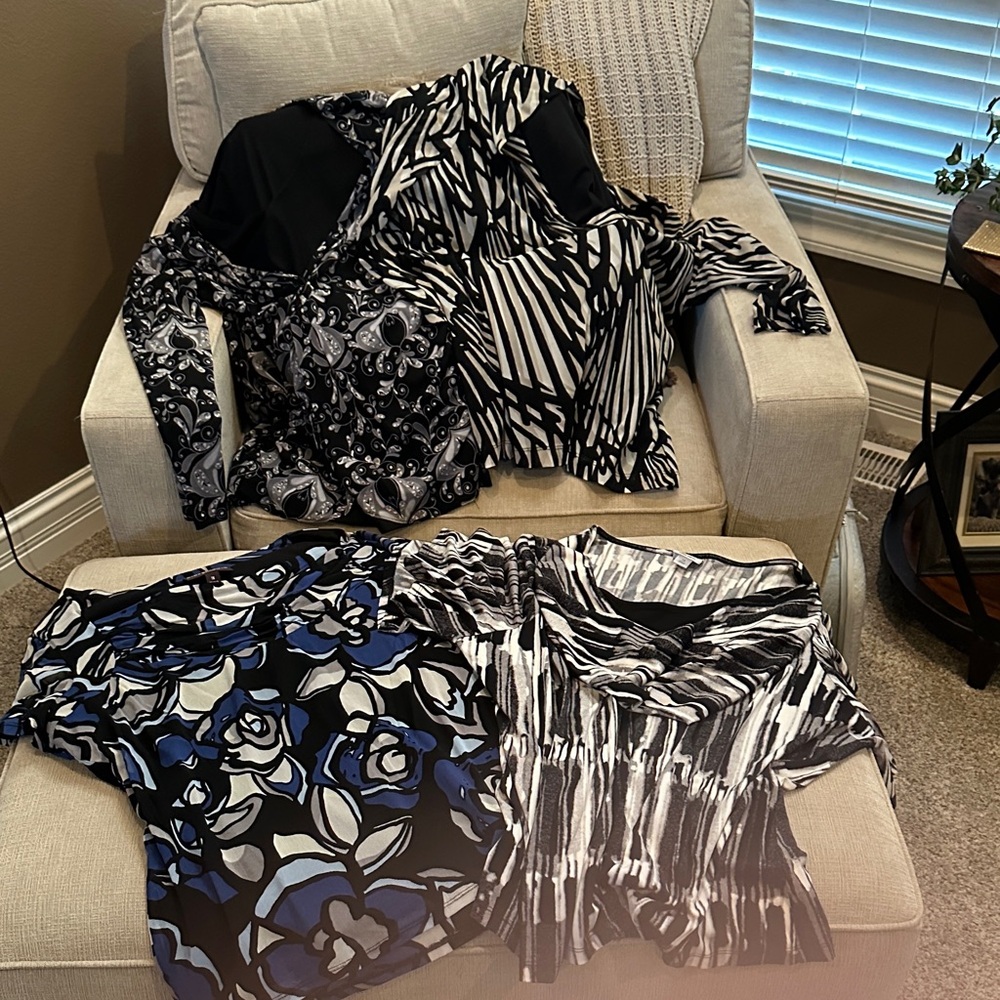 Professional 1X tops for the office